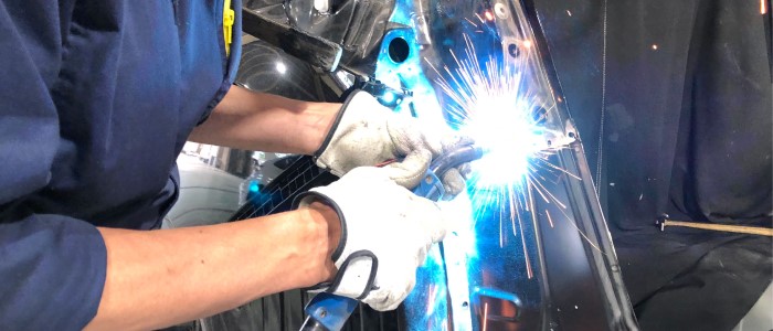 できる限り「取替」ではなく「鈑金」を推進